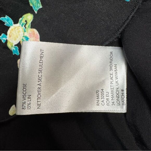 Free People Womens Like A Lady Sleeveless Printed Mini Dress Size M NWT - Picture 13 of 16